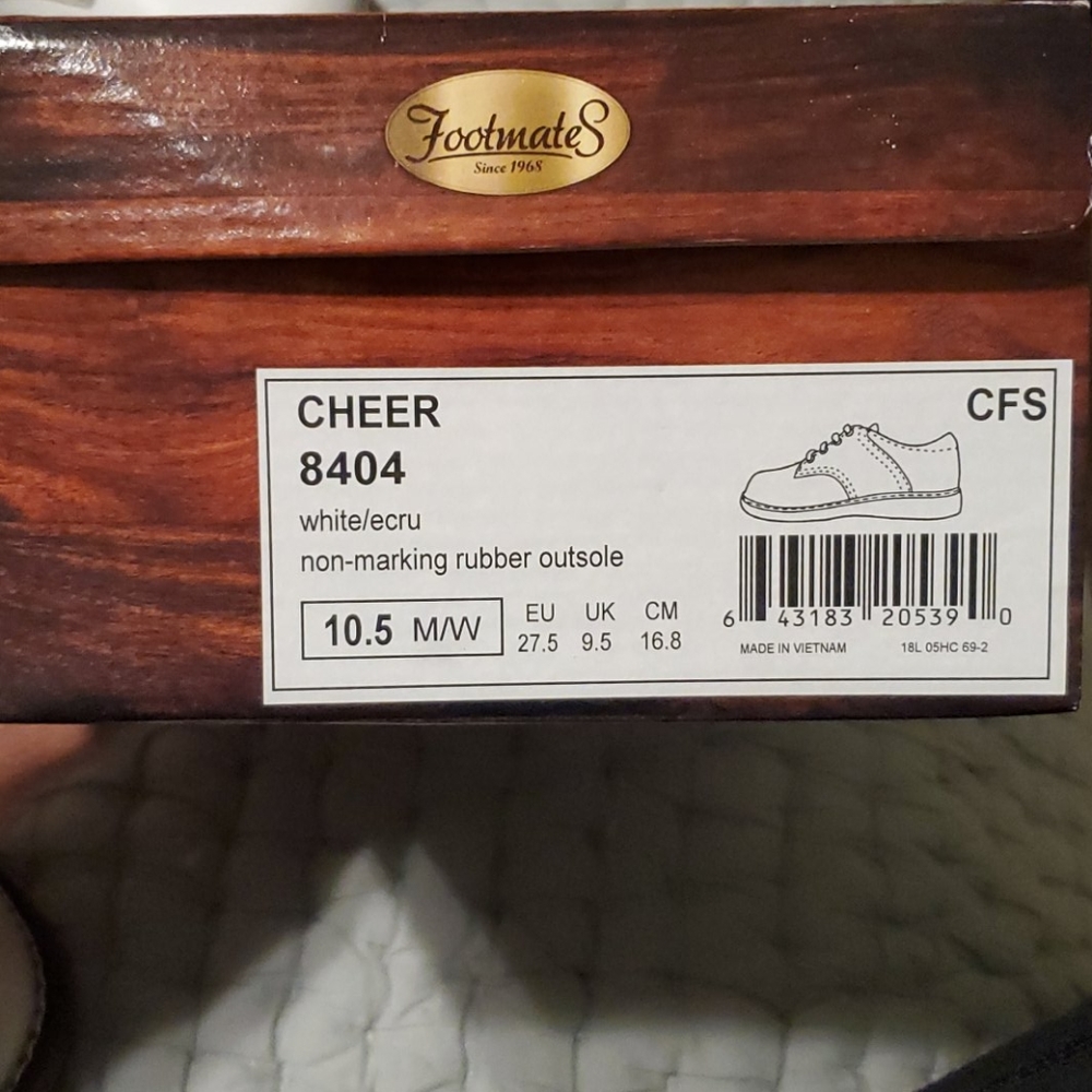 Footmates cheer oxfords